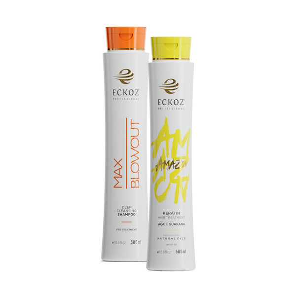 Amazon KIT 2 - Acai & Guarana Keratin Hair Treatment